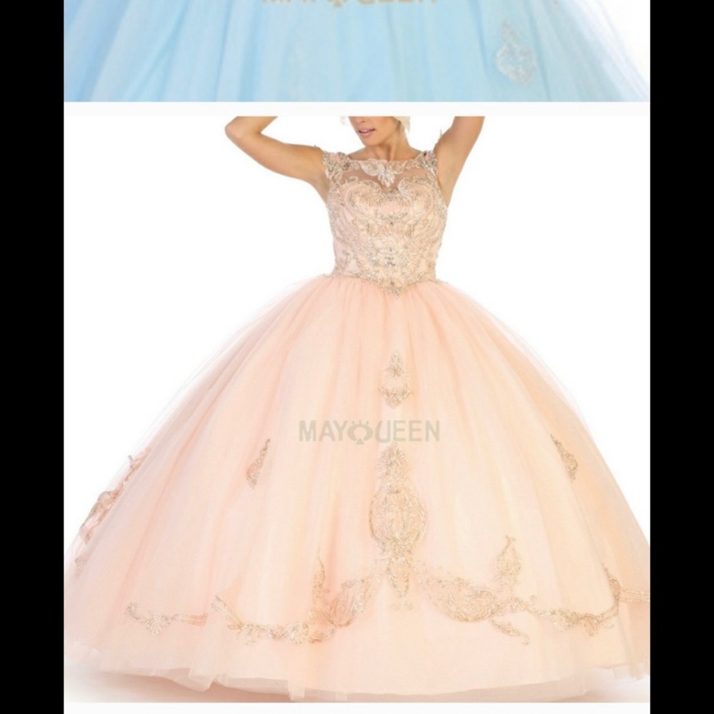 New formal ball gown, quiencenara pageant dress